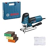 Bosch Professional GST 150 CE - Sierra de calar (780 W, máx. 3100 cpm, corte 150 mm, 3...