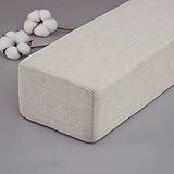 Almohada Rectangular Cabecera de Almohada de Relleno de Colchón de Cama Suave,...