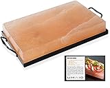 UMAID 12 x 8 Natural Himalaya bloque de sal placa de cocción, Kosher y FDA certificado de...