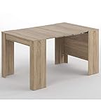 Habitdesign Mesa de Comedor, Consola, Mesa Extensible, Mesa para Salon recibidor o Cocina,...