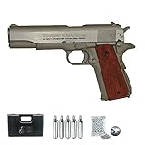 Swiss Armss 1911 Stainless blowback | Pistola de balines (Bolas bb's de Acero) y CO2...