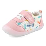 MASOCIO Zapatos Bebe Niña Primeros Pasos Bebé Zapatillas Deportivas Antideslizante 6-12...