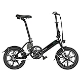 FIIDO D3 Pro - Bicicleta eléctrica plegable, aleación de aluminio, portátil, para...