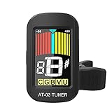 Btuty Afinador para guitarra,Clip-on Color Tuner Pantalla LCD Giratoria de 360Â° para el...