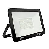 Barcelona LED Focos LED Exterior 50W IP66 Impermeable LED Floodlight con Reflectores,Foco...
