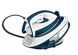 Tefal Express Compact SV7110 Centro de Planchado de Vapor, 2600 W, Azul/Blanco