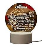 Luces de mesita de noche USB DIY acrílico dormitorio luces para dormir ornamento de...