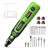Mini Amoladora Rotativa Multifuncional, Ginour 3.7V Amoladora Rotativa Bateria,...