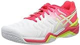 Asics Gel-Resolution 7 Clay, Zapatillas de Tenis Mujer, Blanco (White/Laser Pink 116),...