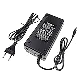 YYHQQBAD Cargador de batería 54,6 V 3 A para batería de iones de litio de 13 S, 48 V,...