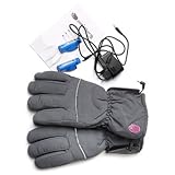 Pekatherm Guantes Térmicos Invierno | Tamaño M | Potencia de 12 W y Autonomía de 2,5 H...