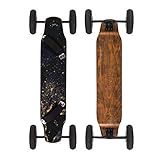 Moracle MountainBoard 99cm Skateboard Longboard 4 Ruedas Monopatín con Rodamiento de...