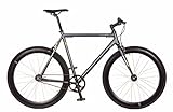 Bicicleta Fixie/Single Crest Estate Gris Aluminio, tamaÃ±o XS - XL (S 52)