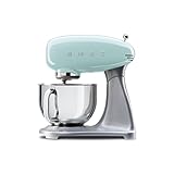 SMEG SMF01-PGEU Batidora amasadora SMF01PGEU, Metal, plástico, Verde Pastel