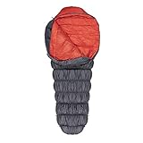 Klymit Unisex X-Grande Gran tamaño, Gris Saco de Dormir (híbrido) KSB-65 °F XL de Doble...