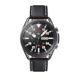 SAMSUNG SM-R840NZKAEUB Galaxy Watch3 - Reloj inteligente de 45 mm, Bluetooth, Acero, Color...