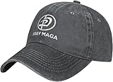 LOUJIN Krav MAGA - Gorra de vaquero ajustable con logotipo para actividades al aire libre,...