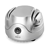 LACOR - 69141 - Afilador de Cuchillos Eléctrico, Cuatro ranuras con ventosa, Afila...