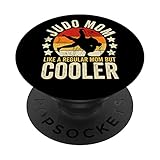 Judo Mamá Como Una Mamá Regular Pero Más Fresco Día De La Madre PopSockets PopGrip...