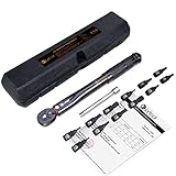 Lytool Llave Dinamométrica 1/4', 2-24 Nm Llave de Torque con Barra Extensión, 12pcs...