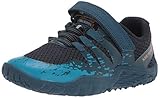 Merrell Trail Glove 5 A/C, Cross Trainer Niños, Azul (Tahoe), 33 EU