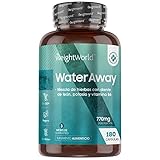 Diurético Potente Detox Water Away 180 Cápsulas Veganas, Para La Retención de Líquidos...