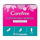 Carefree Salvaslip Cotton Sin Fragancia 76 unidades 200 g