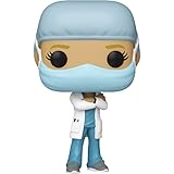 Funko Pop! Heroes: Front Line Worker-Female #1 Collectible Toy - Figuras Miniaturas...