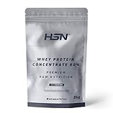 Concentrado de Proteína de Suero de HSN | Sin Sabor 2 Kg = 67 Tomas por Envase Whey...