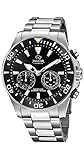 JAGUAR Reloj Modelo J888/2 de la colección Connected, Caja de 45,7 mm Negro con Correa de...