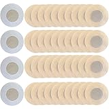 YMIFEEY 40Pcs Pegatinas Pezón Desechables Pezoneras Cubierta de Pezón Invisible...