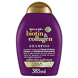 OGX Champú sin Sulfatos ni Parabenos para el Crecimiento del Pelo, Biotina y Colágeno,...