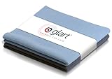 Glart - Pack de dos paños de microfibra para limpiar ventanas y cristales del coche, 40 x...