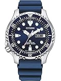 Citizen Reloj Analógico para Hombres de Cuarzo con Correa en Caucho NY0141-10L