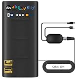 2023 Más Nuevo 480KM Antena TV Interior Digital HD con Alta Ganancia Amplificador de...