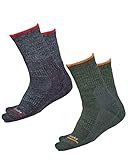 vitsocks Calcetines Senderismo LANA MERINO Antiampollas Niños (2 PARES) Trekking...