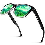 CGID Gafas de Sol Polarizadas Hombre y Mujer Retro Deportivos 80's Ultra Light Protección...
