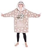 CityComfort Sudadera Batamanta Niña - Sudaderas Blanket Hoodie para Niñas (Marrón...