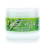 NATURDEL Aloe Vera, Crema Hidratante Aloe Vera Multiacción Cara y Cuerpo. Crema...