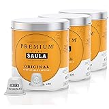 CafÃ© Saula, Pack 3 botes con 60 cÃ¡psulas compostables. CafÃ© Premium Original....