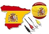 Equipo de TV por satelite, Ccam, Cline, Estudio de la emuladora, dvb-s2, lineas Dos……