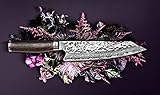Kai Kiritsuke Shun Premier Tim Mälzer TDM-1783 - Cuchillo (32 capas, mango de madera de...