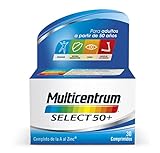 Multicentrum Select 50+ Complemento Alimenticio Multivitaminas con 13 Vitaminas y 11...