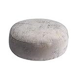 KNOKR Almohadas y cojines de suelo, cojín de meditación, tela de terciopelo, sin...