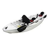 Cambridge Kayaks ES, Zander Blanco Solo Kayak DE Pesca Y Paseo, RIGIDO,