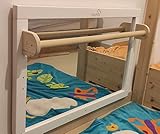 Espejo Montessori blanco.