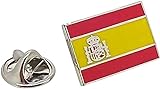 Gemelolandia | Pin de Solapa Bandera EspaÃ±a con escudo 20x15mm| Pines Originales y...