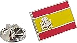 Gemelolandia | Pin de Solapa Bandera España con escudo 20x15mm| Pines Originales y...