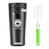 Vaso Termico Café Termo Taza Botella Taza Coche Acero Inoxidable Café Agua Thermos...
