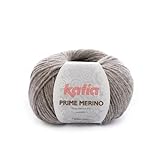 Katia Prime Merino - Ovillo de lana merino extrafina (50 g, para punto y ganchillo)